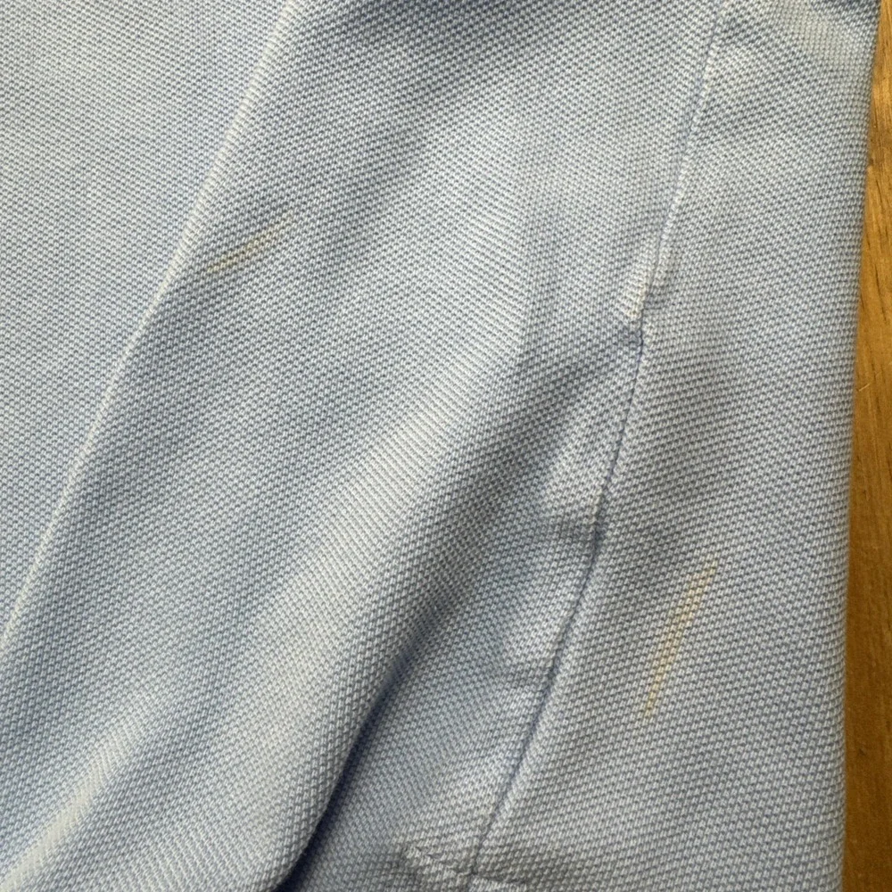 Polo Ralph Lauren Men's Short Sleeve Pique Polo Shirt Mens XL Light Blue Casual - Picture 8 of 11